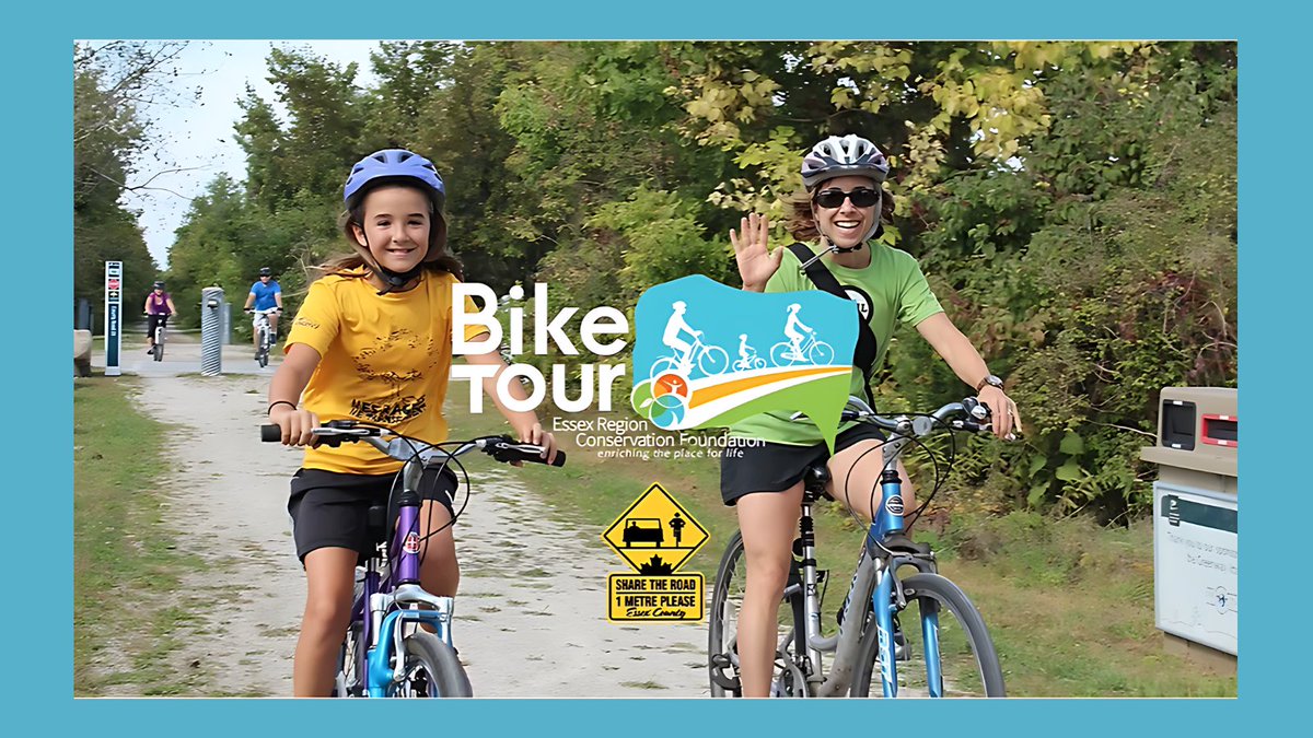 The Essex Bike Tour on Sept. 28 is a great way to enjoy some of our fabulous trails and road routes.

🚨You can win a free entry from CWATS! To qualify, comment on our Facebook post here: bit.ly/4gLPgRF

#GetActiveCWATS