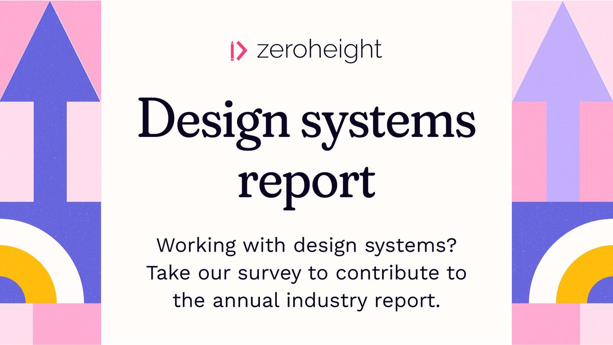📝 How do you document your design systems? What tools do you use? The #DesignSystemsReport is seeking answers. Participate in our survey and help us paint a clear picture of the state of design systems today. Don’t miss the October 28th deadline! hubs.li/Q02M9c0B0
