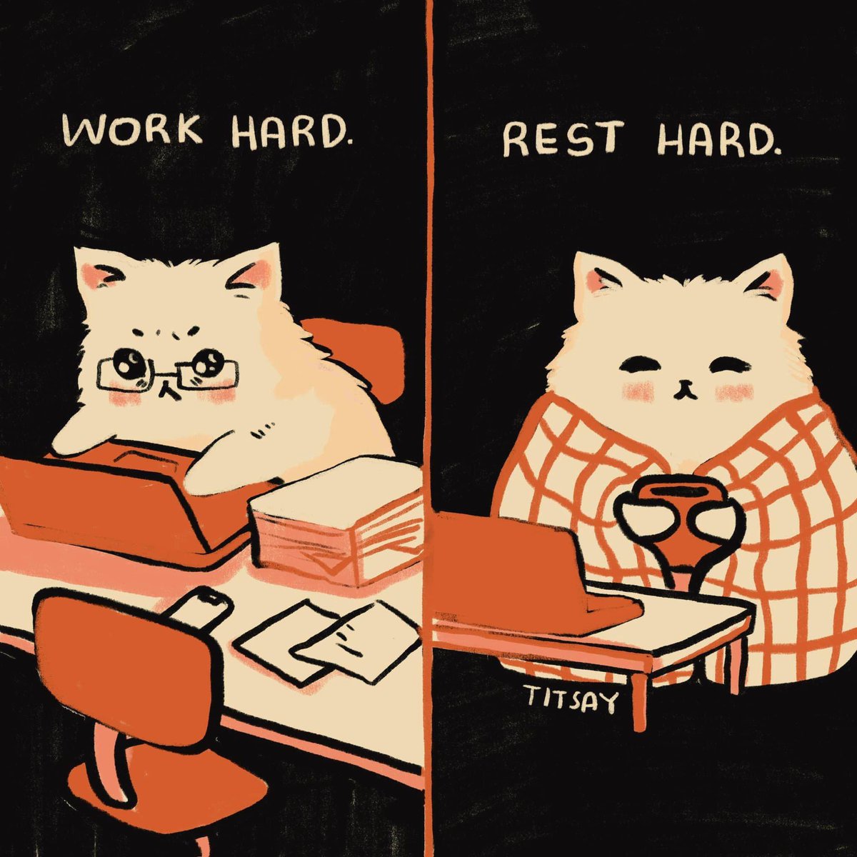 titsay's tweet image. the weekend's here