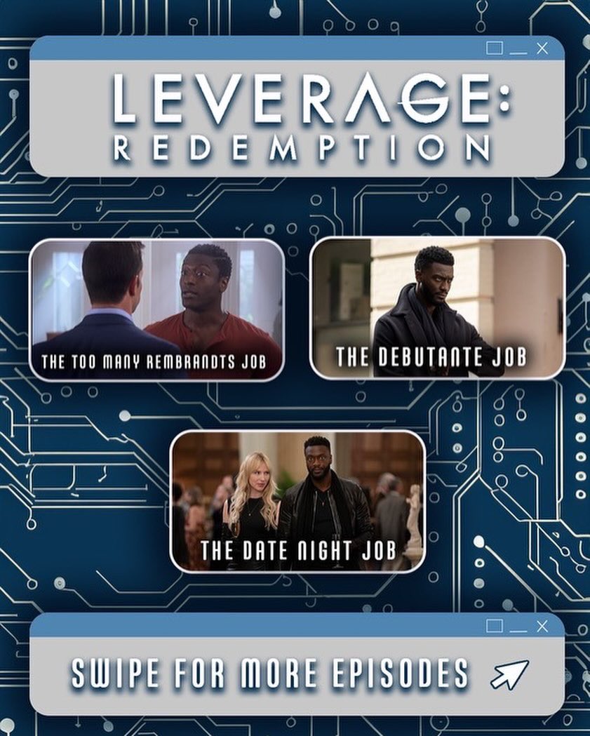 LeverageRedempt's tweet photo. Happy Birthday to the phenomenal Aldis Hodge! 🎉 Celebrating the man behind Alec Hardison with a #Leverage marathon. From tech genius in 'The Iceman Job' to heart and soul in 'The Van Gogh Job,' your portrayal is unforgettable. Tune in now: https://t.co/PZiAJXHJRp https://t.co/3uQoYhoNj6