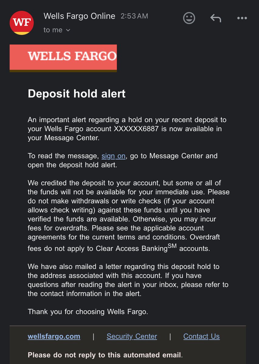 Fuck you <a href="/WellsFargo/">Wells Fargo</a> for screwing my business and erroneously hold funds after giving dates of release! How am I supposed to operate my business and clients and cash flow with this bullshit?!!