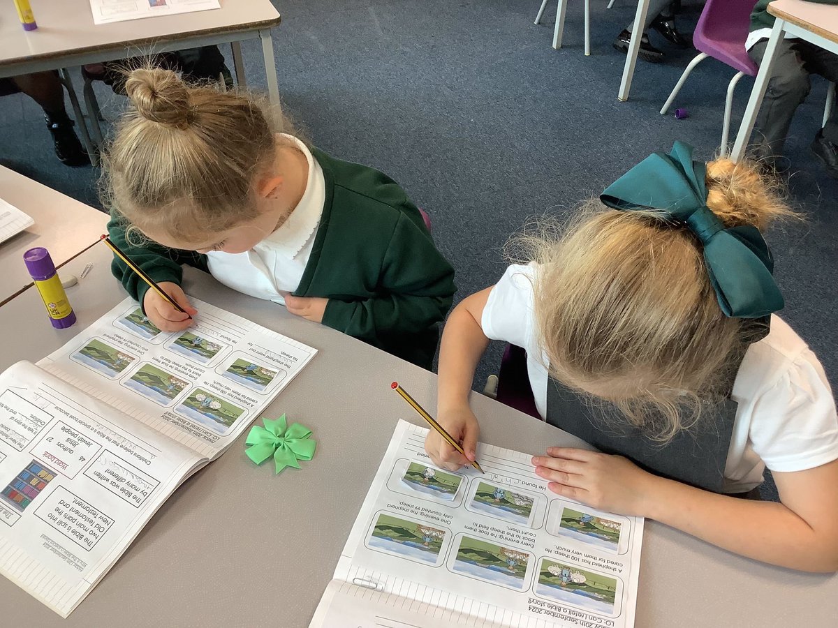 We have been working hard today in RE retelling stories from the bible <a href="/hgprimary/">Heygreen Primary</a>