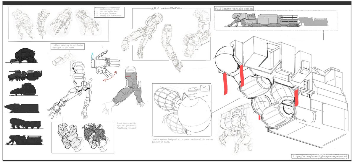 HNewbigin's tweet photo. ...Limbs like cranes, muzzle flashes tear through the  gloom, the cracks of gunfire follow. The Iron Mother moves. 

#conceptart #mechdesign #alternitivehistory #gameart https://t.co/VaI8N1sLn0
