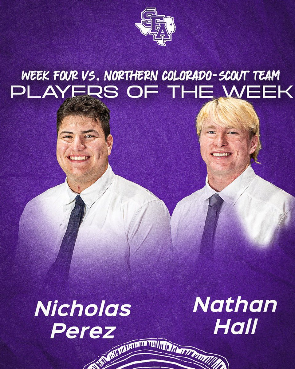 Our scout team players of the week. 🪓

#AxeEm x #EastTexasTough