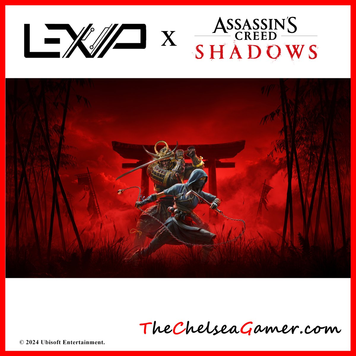 Lexip X Assassin's Creed Shadows!

Mice, Keyboards, headsets and more available on the 25th of October, getting you ready for game release on the 15th of November 2024.  

Link in Bio
#TheChelseaGamer #independentbusinessuk #Ubisoft #Lexip #Assasinnscreedshadows