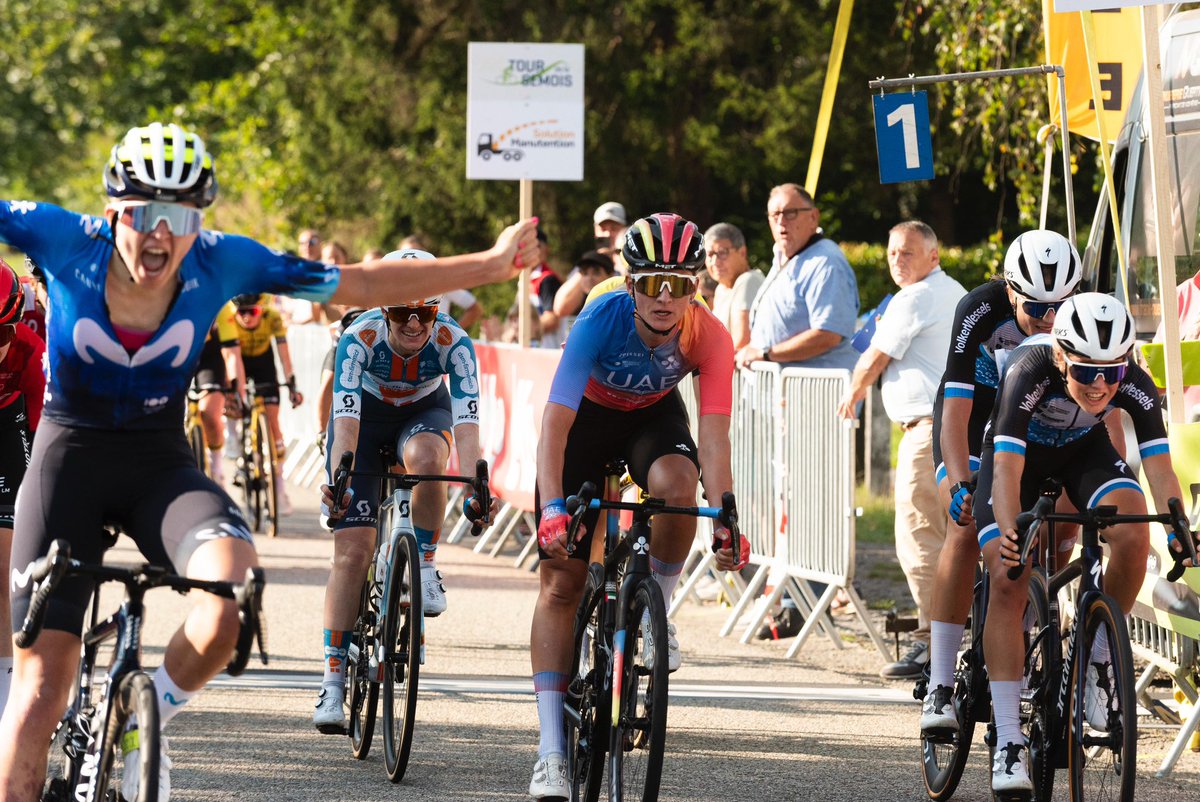 Karlijn Swinkels continues to shine

After her recent victory at the Gran Prix de Wallonie, the Dutch rider finished 3rd in the first stage of the AG Tour de la Semois and claimed the leader's jersey for the sprints.