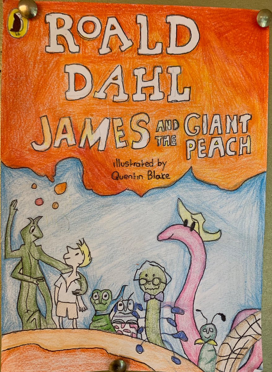 ‘A little magic can take you a long way.’
Well done to all our boys and girls for their incredibly amazing book covers to mark Roald Dahl Day. #roalddahlday2024