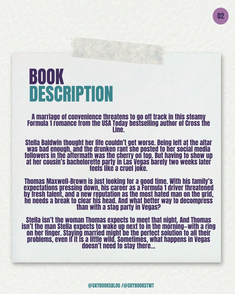 Diana🧸📖 (@skybookstwt) on Twitter photo 💜🏁COVER REVEAL: Ride with Me (Lights Out Book 2) by <a href="/simonesoltani/">simone soltani</a> 💜🏁
🏎💨 Releasing May 20, 2025
🔗Pre-order:amazon.com/-/es/gp/aw/d/B…
#coverreveal #simonesoltani #bookromance #sportromance #marriageofconvenience #booklover 💜🏁COVER REVEAL: Ride with Me (Lights Out Book 2) by <a href="/simonesoltani/">simone soltani</a> 💜🏁
🏎💨 Releasing May 20, 2025
🔗Pre-order:amazon.com/-/es/gp/aw/d/B…
#coverreveal #simonesoltani #bookromance #sportromance #marriageofconvenience #booklover