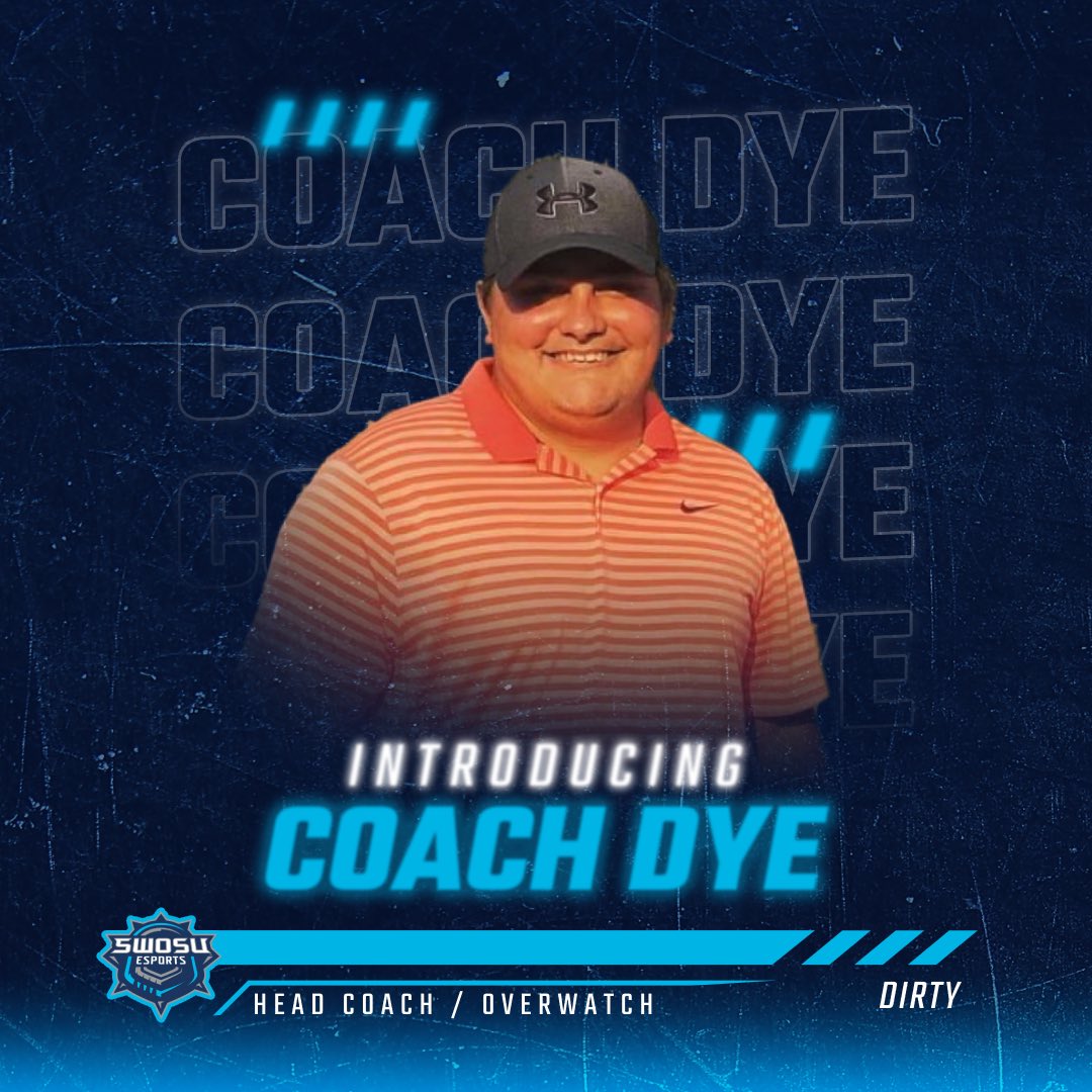 Please join us in wishing Coach Dye a Happy Birthday! 🎉🎂🥳
•
•
Dakota “dirty” Dye
Hinton, Oklahoma
3rd Year Coach
Head Coach | Overwatch
NECC OW Conference Champions (Spring ‘23)
NECC OW Conference Champions (Fall ‘23)
Undefeated Record in Fall 2023