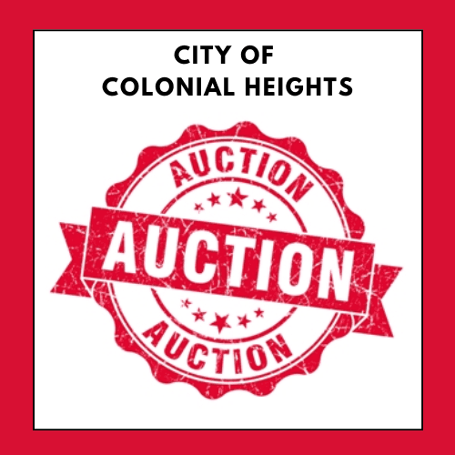City of Colonial Heights Surplus Auction (Friday, Oct. 11, 2024): The City will hold an auction of surplus items from the City and School facilities on Fri., Oct. 11, 2024. (General Auction begins at 9:00am @ the School Maintenance Facility &amp; the Vehicle… dlvr.it/TDTlsn