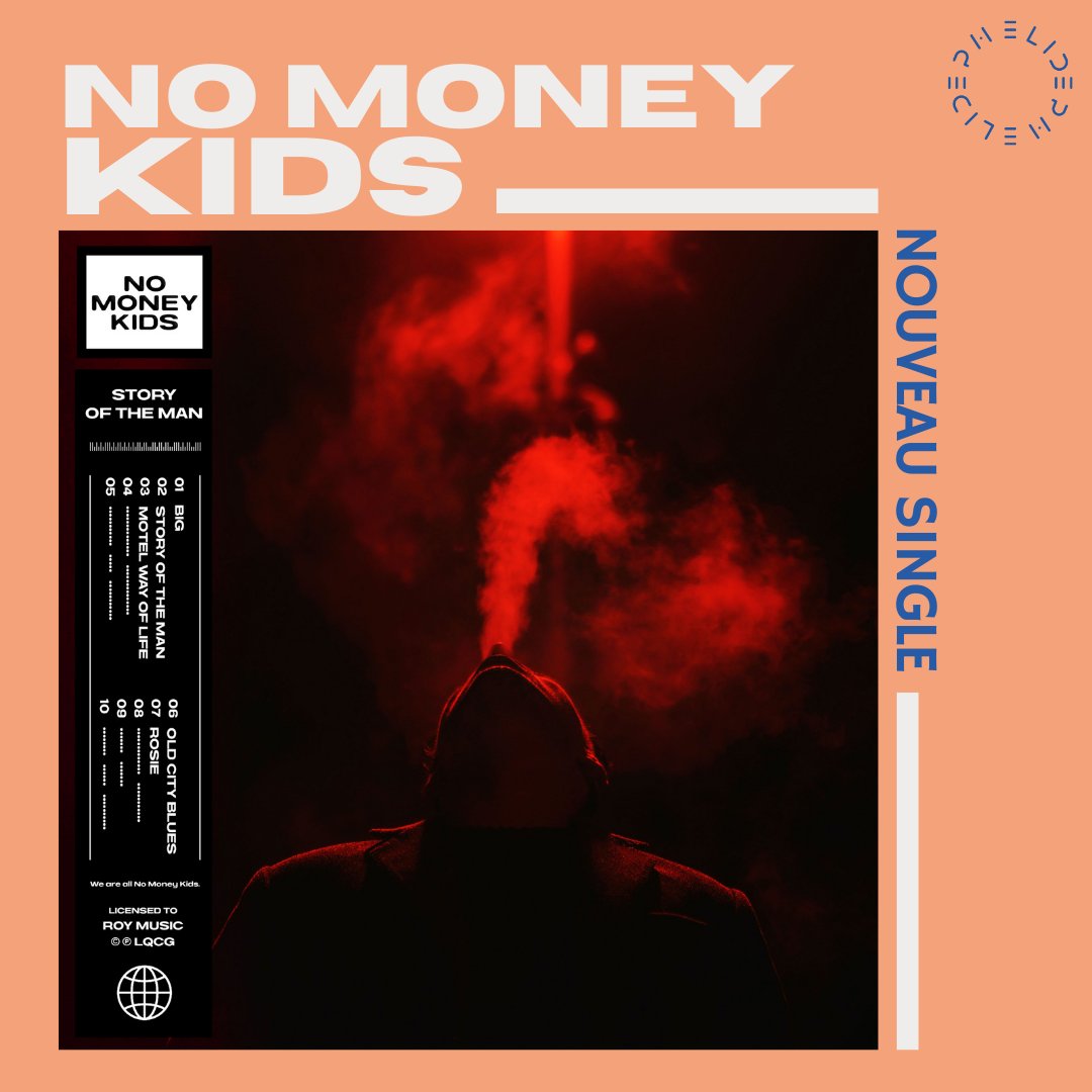 🔥<a href="/NoMoneyKids/">No Money Kids</a> est de retour avec un hymne qui fusionne l'essence du blues et l'énergie brute du rock, comme un cri au milieu du désert, une force tribale chargée de tension qui emporte tout sur son passage. À vos amplis !
Pour le plaisir des 👀, le clip est aussi disponible.