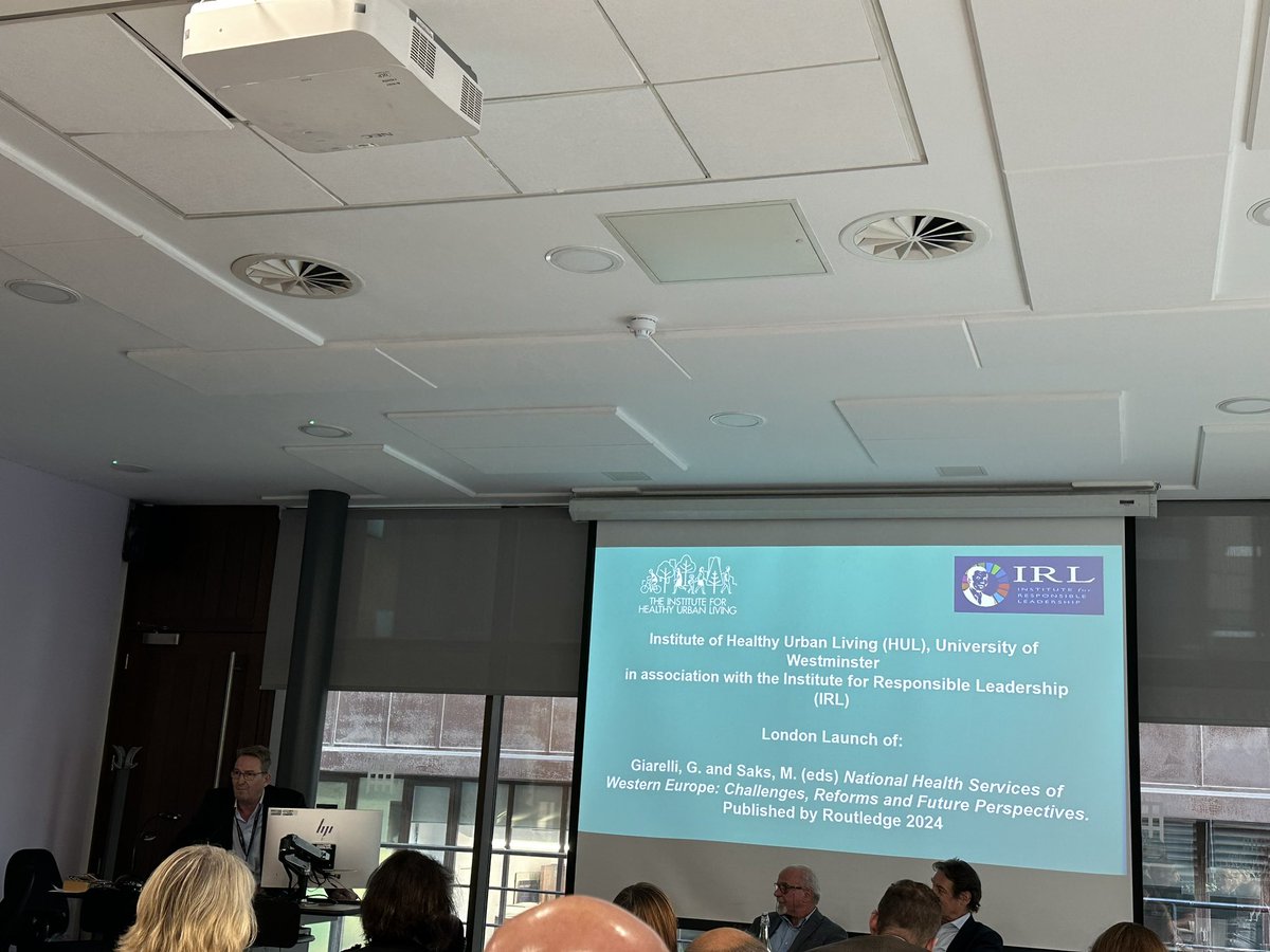 Institute of Innovation & Knowledge Exchange (IKE) (@ikeinnovation) on Twitter photo IKE w/ <a href="/UniWestminster/">University of Westminster</a> Institute of Healthy Urban Living w/ Institute for Responsible Leadership London Launch of National Health Services of Western Europe by Profs. Guido Giarelli & Mike Saks #london #NHS very timely launch with Lord Darzi Review of NHS! #RT <a href="/routledgebooks/">Routledge Books</a> IKE w/ <a href="/UniWestminster/">University of Westminster</a> Institute of Healthy Urban Living w/ Institute for Responsible Leadership London Launch of National Health Services of Western Europe by Profs. Guido Giarelli & Mike Saks #london #NHS very timely launch with Lord Darzi Review of NHS! #RT <a href="/routledgebooks/">Routledge Books</a>