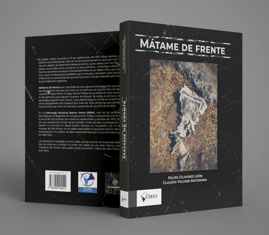 jmcanales's tweet image. #MatameDeFrente es un trabajo presentado en Chile y España, en conmemoración de los #50AñosDelGolpe Sus autores son dos jóvenes cientistas políticos: Felipe Olivares y Claudio Vilches. Editado por @GrupoCibes Aquí dejo reseñas…

grupocibes.org/noticia/nuevo-…

Ejemplares disponibles 📚