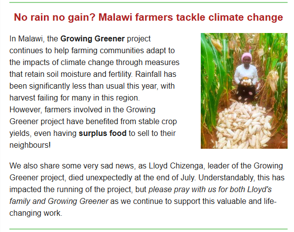 Operation Agri News Update September 2024
#empoweringcommunities #everystepcounts #christianloveinaction