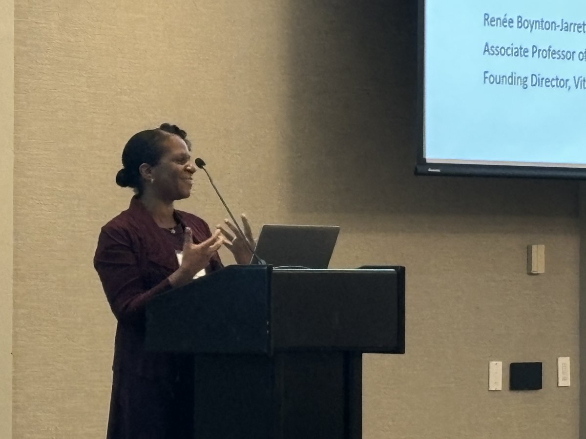 Today is the day! 
We kicked off the 2024 GA School Based Health State Conference with a talk led by Keynote Dr. Boynton-Jarrett! #conference #GASBHA #SBHC
<a href="/DeborahArvette/">Deborah H.</a> <a href="/DocTerriTweets/">Dr. Terri McFadden</a>