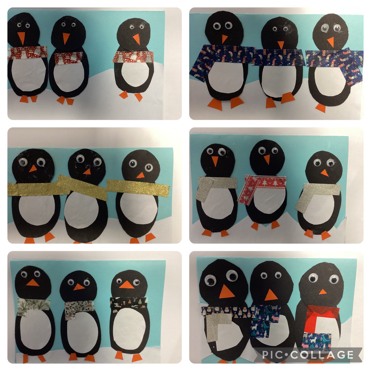 The children have enjoyed creating their cute ‘Cauliflower Cards’ designs in school this week. They have brought them home today for you to see. Please return the form to school if you would like to make an order. 🐧 🎄