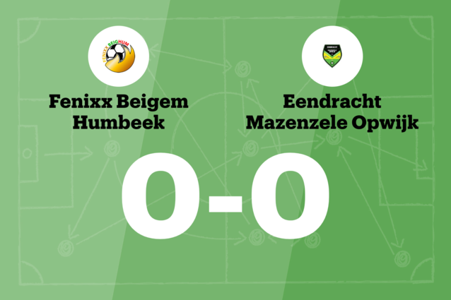 Duel tussen Fenixx en Mazenzele Opwijk C blijft doelpuntloos dlvr.it/TDVCmc