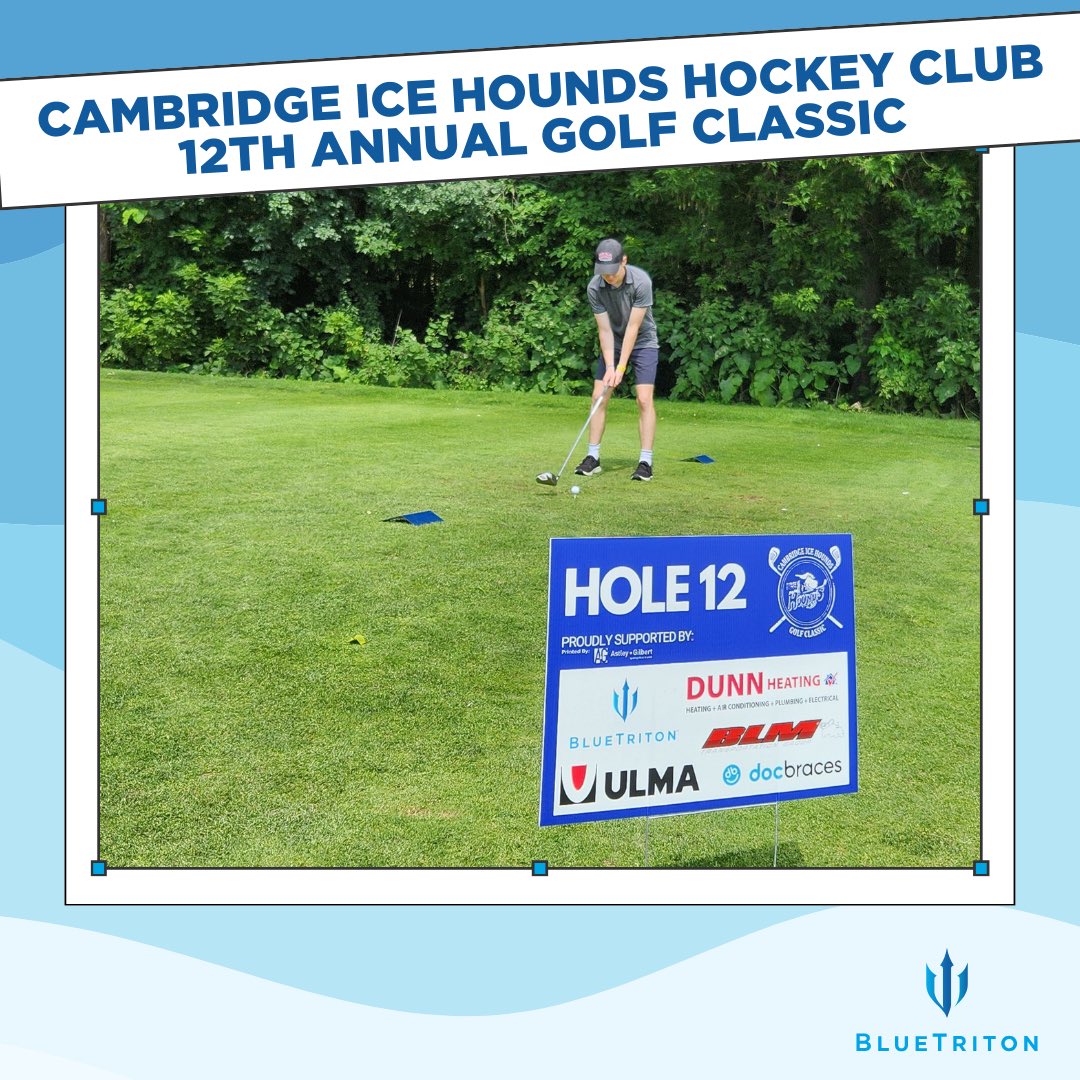 BlueTriton Brands Canada proudly sponsored the Cambridge Ice Hounds’ 12th Annual Golf Classic! This incredible program lets athletes with special needs enjoy hockey, thanks to dedicated volunteers and community support. #BlueTritonBrands #CambridgeIceHounds