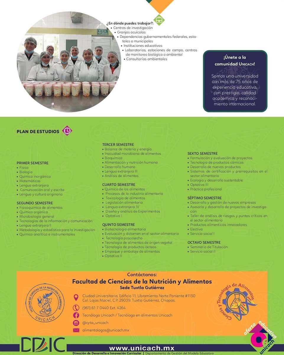 OfertaEducativaUNICACH (@ofertaunicach) on Twitter photo 
