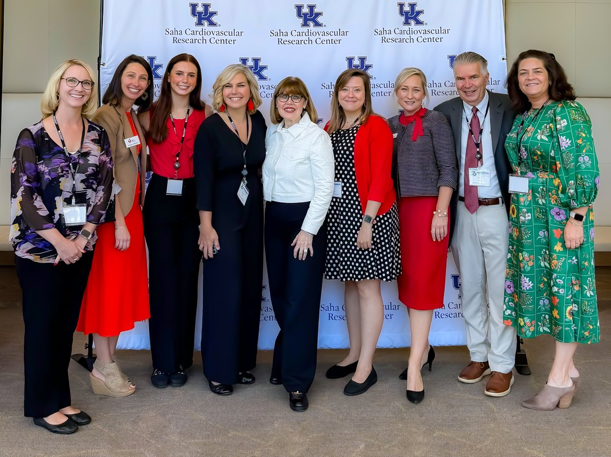We were honored to attend <a href="/universityofky/">University of Kentucky</a> #CardiovascularResearch Day where CEO <a href="/NancyatHeart/">nancyatheart</a> was the featured speaker. Since 1949 the AHA has awarded $6 billion+ in #research funding w/ UK receiving $41 million &amp; counting! <a href="/alan_daugherty/">Alan Daugherty</a> <a href="/SvatiShah/">Svati Shah</a> <a href="/GillKentucky/">UK_GillHeart</a> <a href="/UK_HealthCare/">UK HealthCare</a>