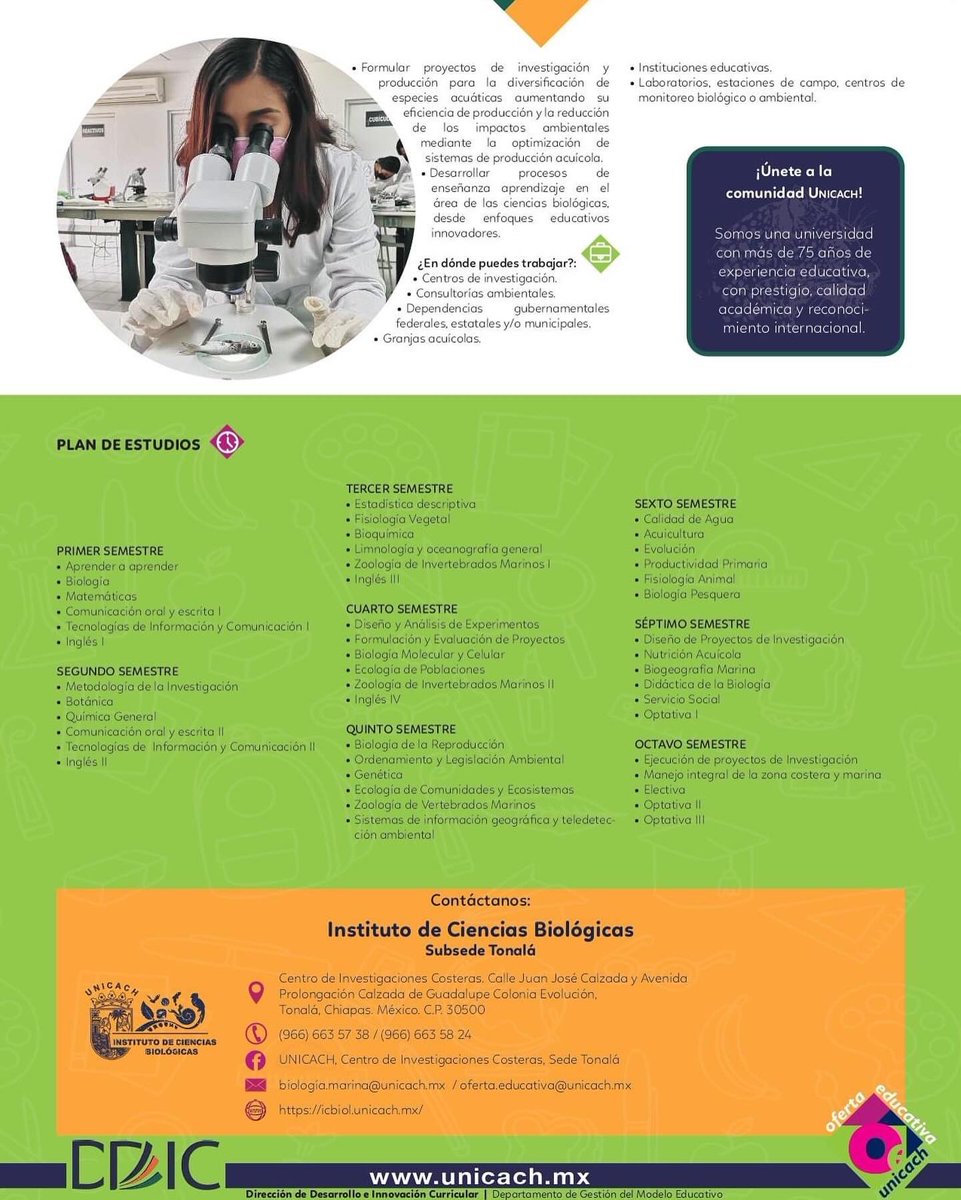 OfertaEducativaUNICACH (@ofertaunicach) on Twitter photo 
