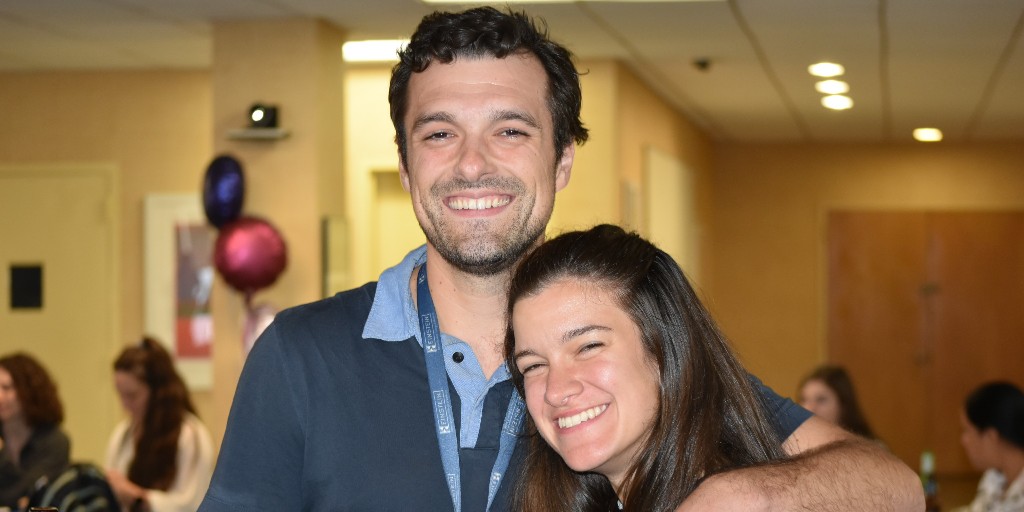 At an afternoon mixer today, the postdoc community gathered to unwind, enjoy live music by the Musicians of Einstein, and connect. The event at the Lubin Dining Hall capped off Einstein’s #PostdocAppreciationWeek observation in honor of all our postdoctoral fellows. #PHDLife
