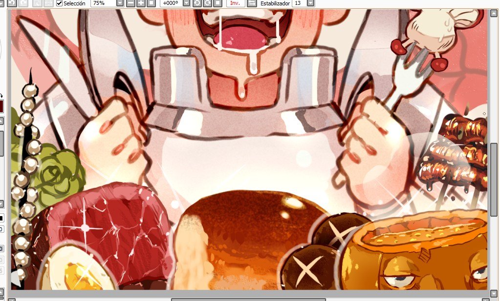 MemaInc's tweet photo. Fooood✨~ 
#dungeonmeshifanart https://t.co/0kRvuwDiyT