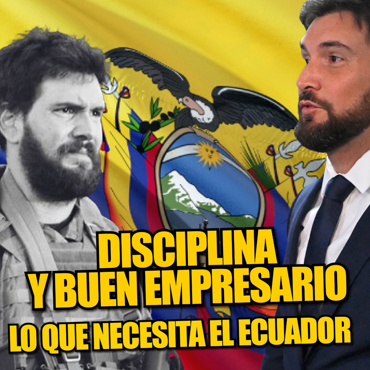 LandivarManu's tweet image. ¡Ecuador necesita un cambio! Ese cambio es Jan Topic. #Topic2025 #TopicPresidente2025 #TopicPresidente