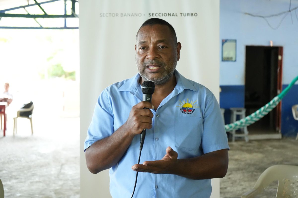 Sintrainagro realizó una actividad de bienestar y un taller sobre pensiones con adultos mayores próximos a pensionarse que trabajan en fincas bananeras de la seccional Turbo, reafirmando su compromiso con el bienestar de sus afiliados