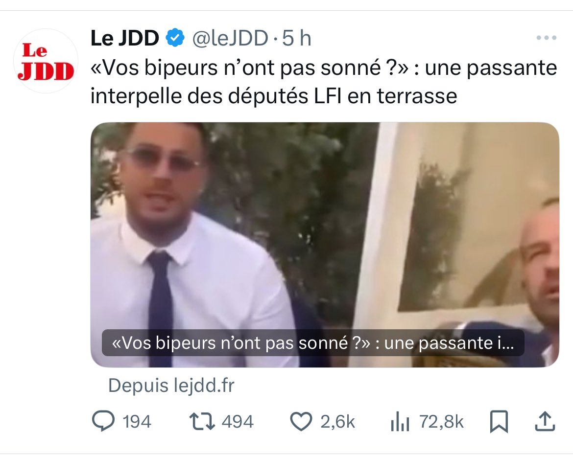 MarionLpz's tweet image. From « interpellation » to « violente agression » really quick