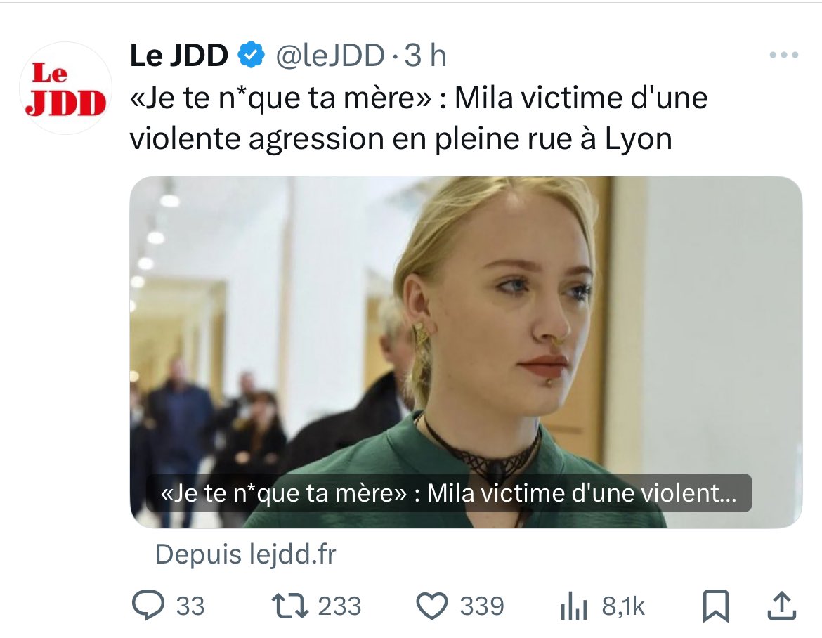 MarionLpz's tweet image. From « interpellation » to « violente agression » really quick