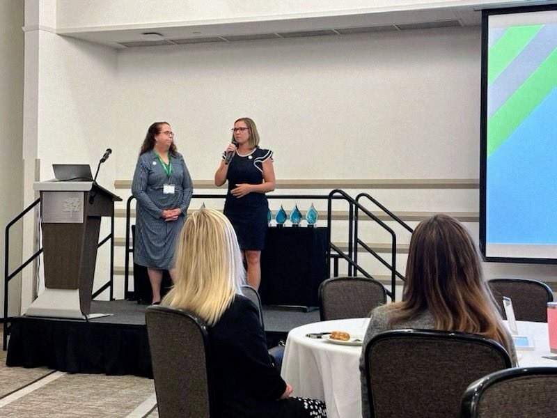 csnyder926's tweet photo. This week I had the pleasure of accepting the 2024 Childcare Champion of Michigan award on behalf of University of Michigan. Many thanks to the sponsors and our partners in this work! 
#ChildcareChampionsOfMichigan #WhenEarlyChildhoodWorksWeAllWork https://t.co/ufYlpDGy5v