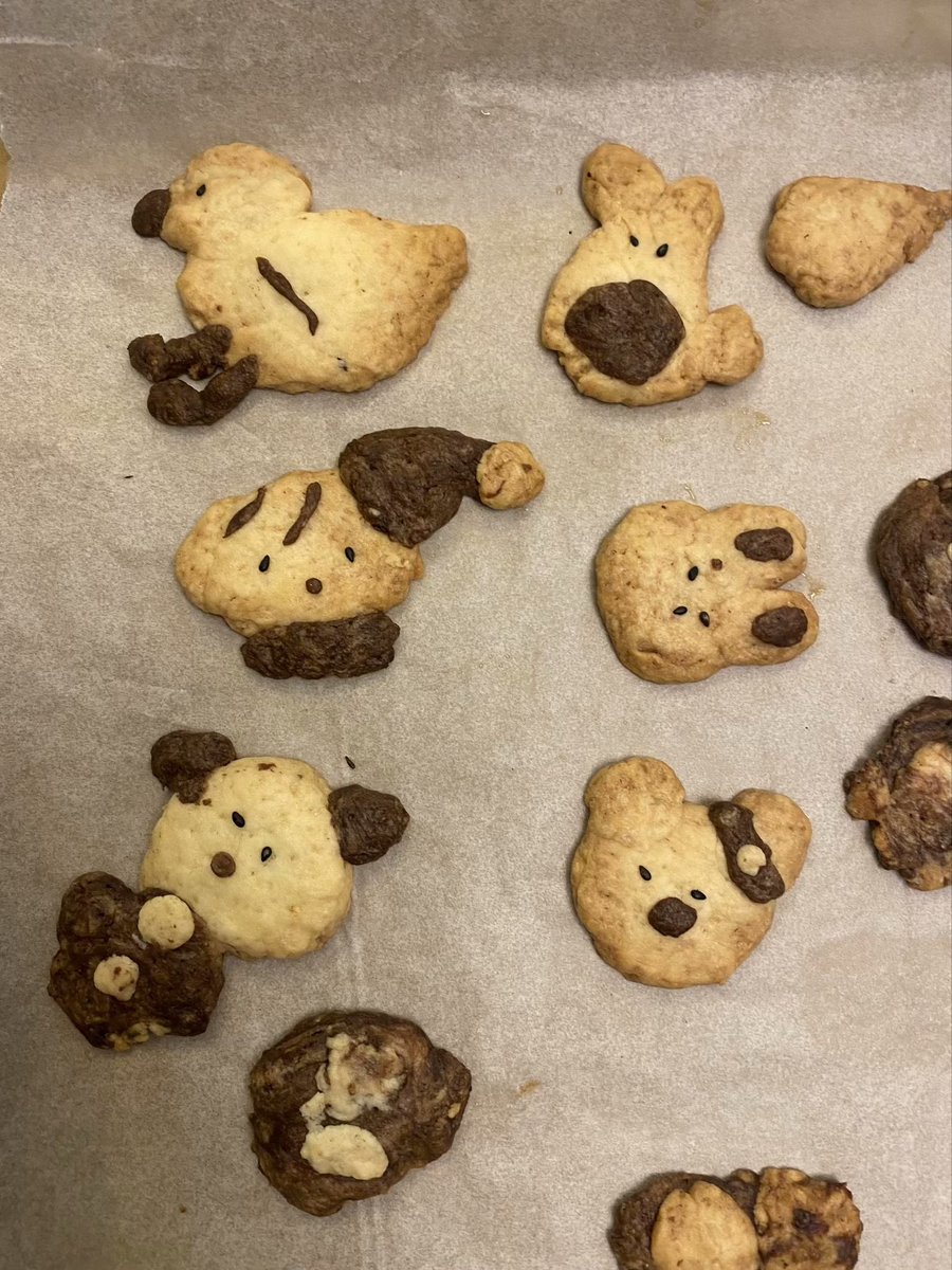NORURE404's tweet image. I decided to post the cookies I made