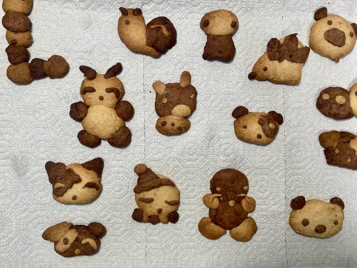 NORURE404's tweet image. I decided to post the cookies I made