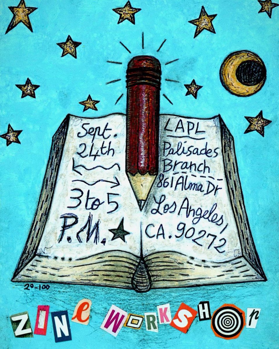 palisadeslapl's tweet photo. #napalmheartscollective :
This Tuesday, we are doing a workshop with the Palisades Public Library from 3-5pm!! Hope to see you there!!!
flyer by: #dbna.rt https://t.co/FdhzfSt68a