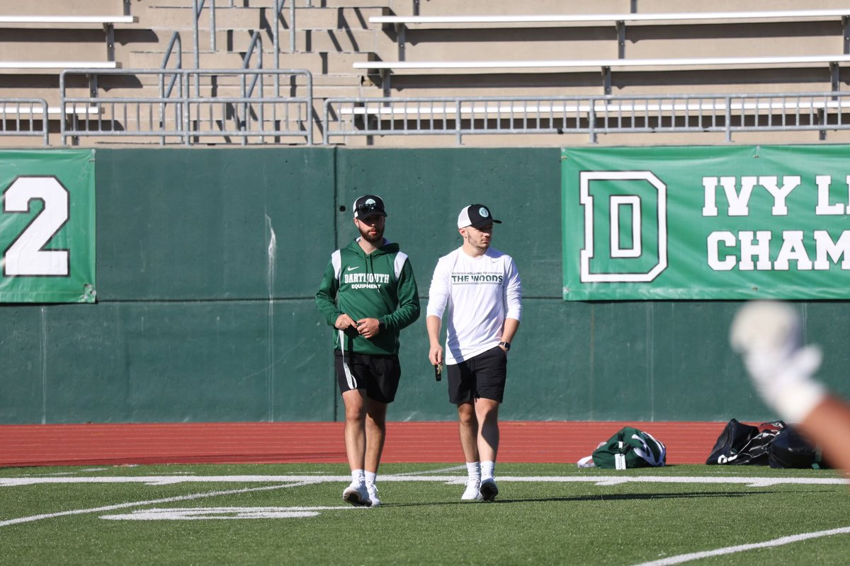 DartmouthFTBL's tweet photo. The best equipment duo a program could ask for. #EQWeek2024

Thank you for always keeping us ready on and off the field.

#TheWoods #GoBigGreen https://t.co/BEIQGRgcJP