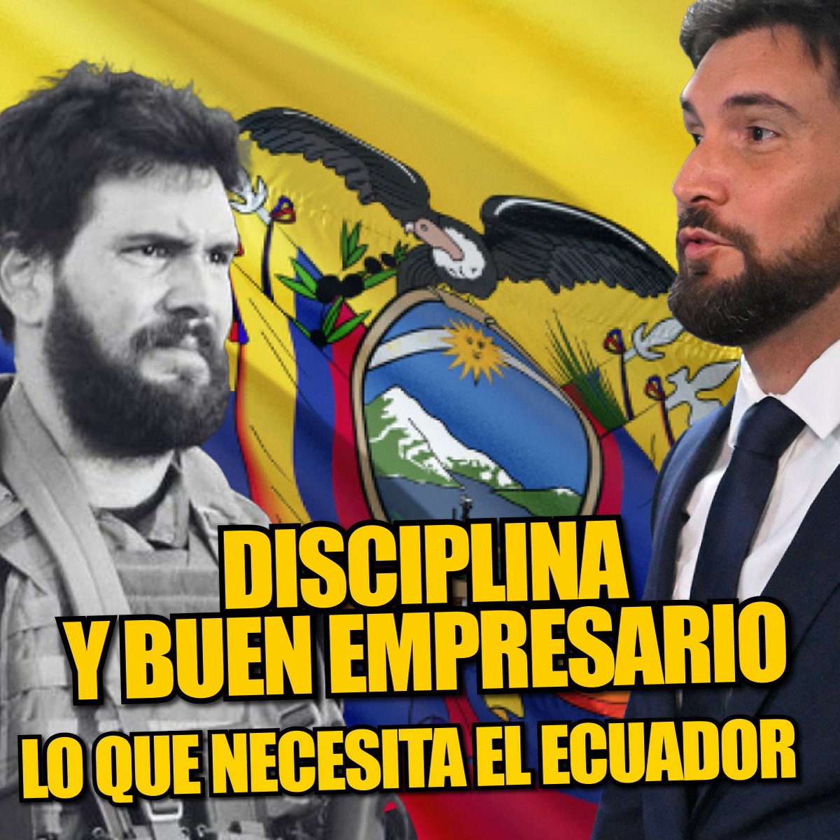 sergioandfu's tweet image. Con Jan Topic, la transparencia será el pilar de nuestro gobierno. #Topic2025 #EcuadorSinCorrupción #TopicPresidente