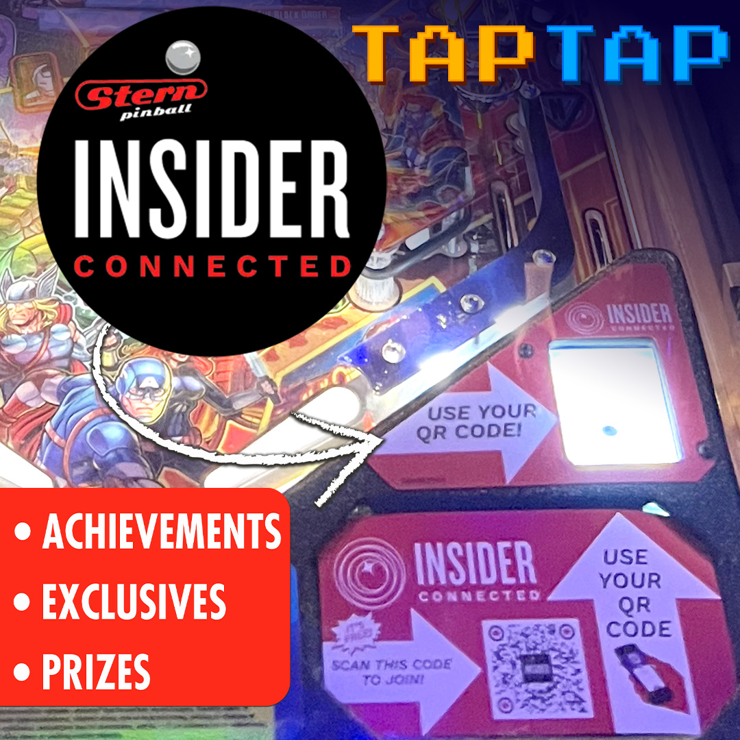 taptapiowacity's tweet photo. 🕹️ Hey Gamers! We have updated all our Stern Pinball games with Insider Connected!

Now you can get:
-New achievements per game
-Track your progress
-Discover new ways to play your favorite games
-Unlock exclusive content
-And so much more!

https://t.co/U71eZtJyIA https://t.co/LcPnAnBJQg