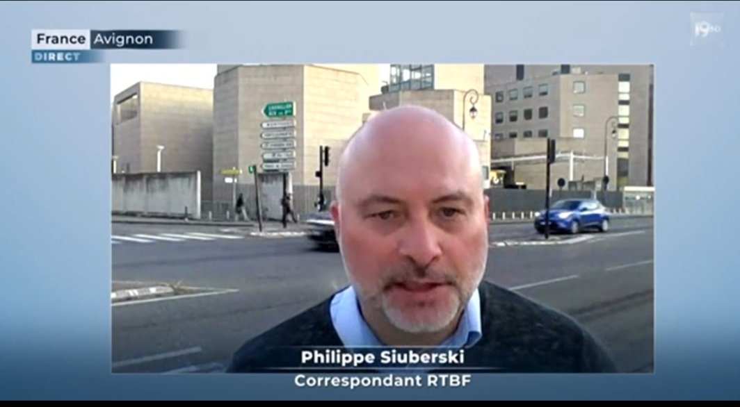PhilBruAFP's tweet image. I am not a TV guy 
#rtbf #bbc #avignon #Pelicot #trial