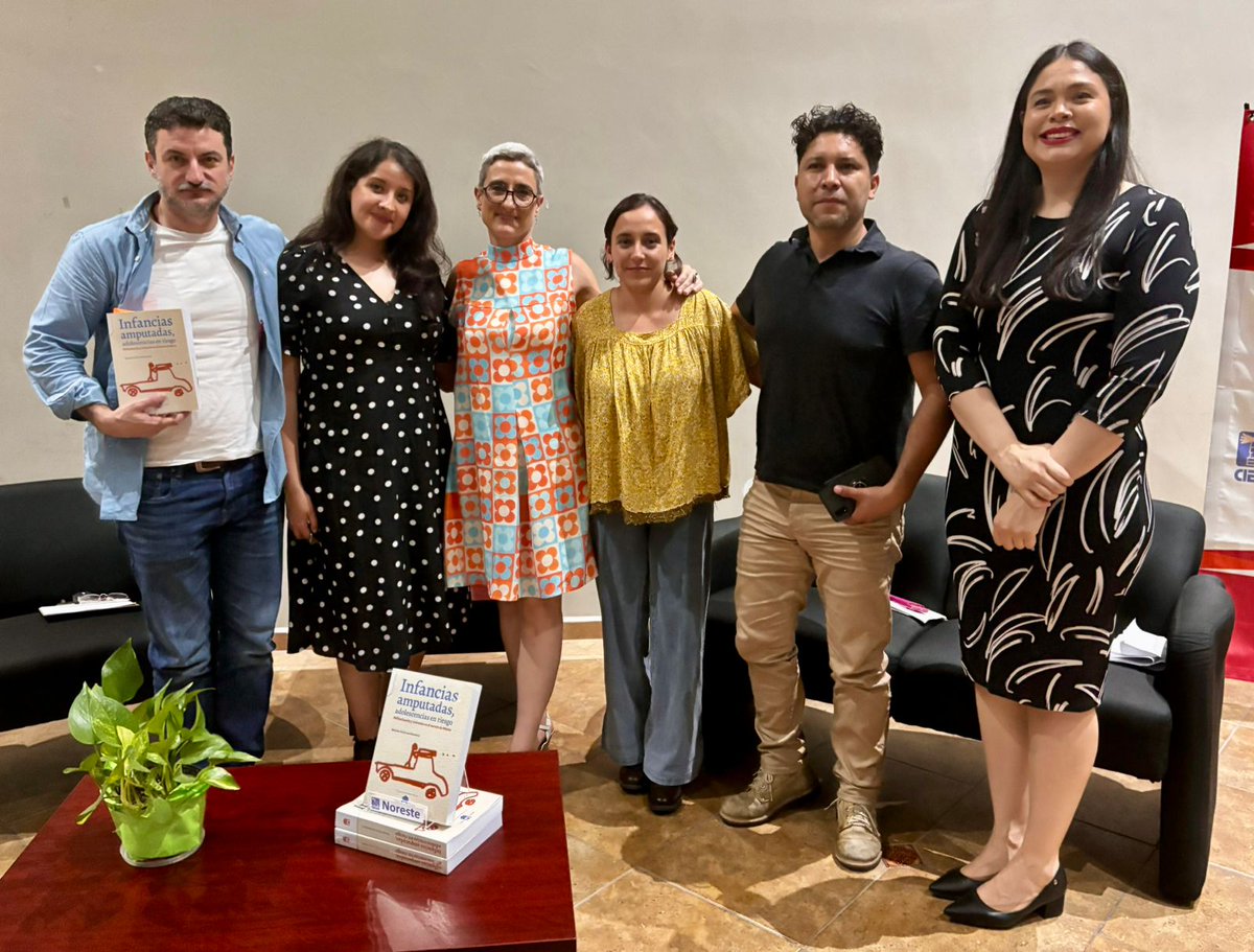 #CIESASEnMedios 🗞
El 19 de septiembre se presentó el libro «Infancias amputadas, adolescencias en riesgo», coordinado por <a href="/DurinSeverine/">Séverine Durin</a>, investigadora del #CIESASNoreste.
¿Quieres ver de qué trató? Consulta la información de <a href="/swissinfo_es/">swissinfo.ch</a>. 👉 bit.ly/4gJ1haq