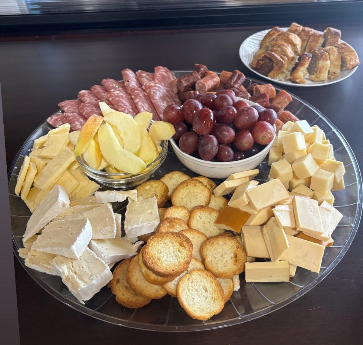 ChefMedic's tweet image. A little charcuterie action this afternoon at work. #hungerreduction