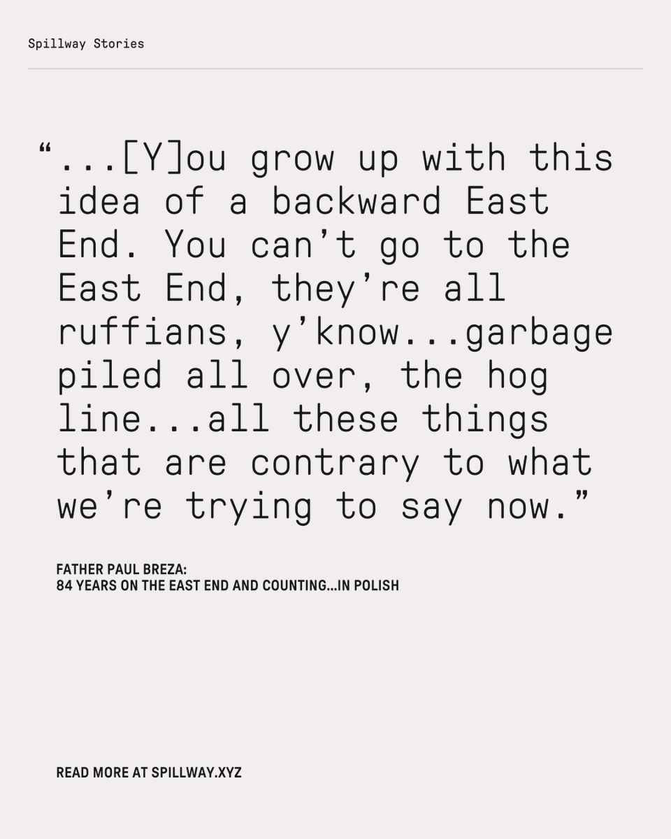 In this Spillway Story, meet Father Paul Breza, Founder of the Kashubian Cultural Institute &amp; Polish Museum in Winona, MN, and learn about his 84 years in Winona, including his memories &amp; reflections of local Polish heritage past, present, and future. spillway.xyz/Father-Paul-Br…