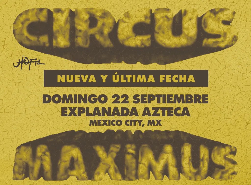 CIRCUS MAXIMUS tweet media