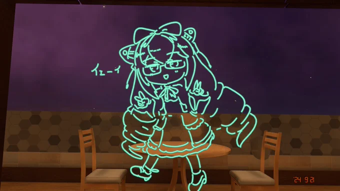 描かせていただきました 