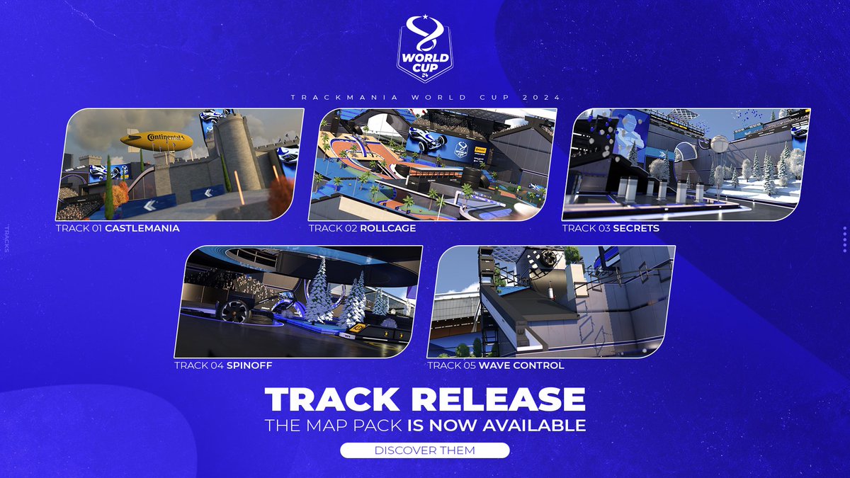 The Trackmania World Cup 2024 map pack is available !

Discover the maps in game right now 🏎️