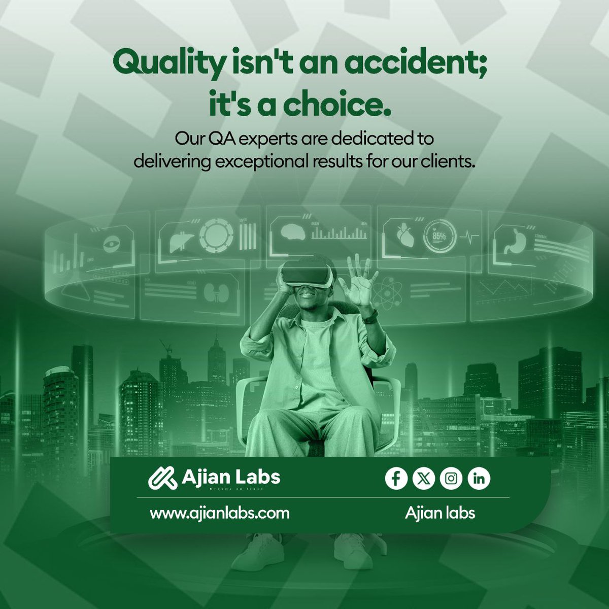 ajianlabs's tweet image. Our QA experts are dedicated to delivering exceptional results for our clients. We&apos;ve helped businesses of varying sizes improve their software quality and reduce risks. Let&apos;s discuss how we can help your project succeed.

#softwaredevelopment #qualityassurance #softwarequality