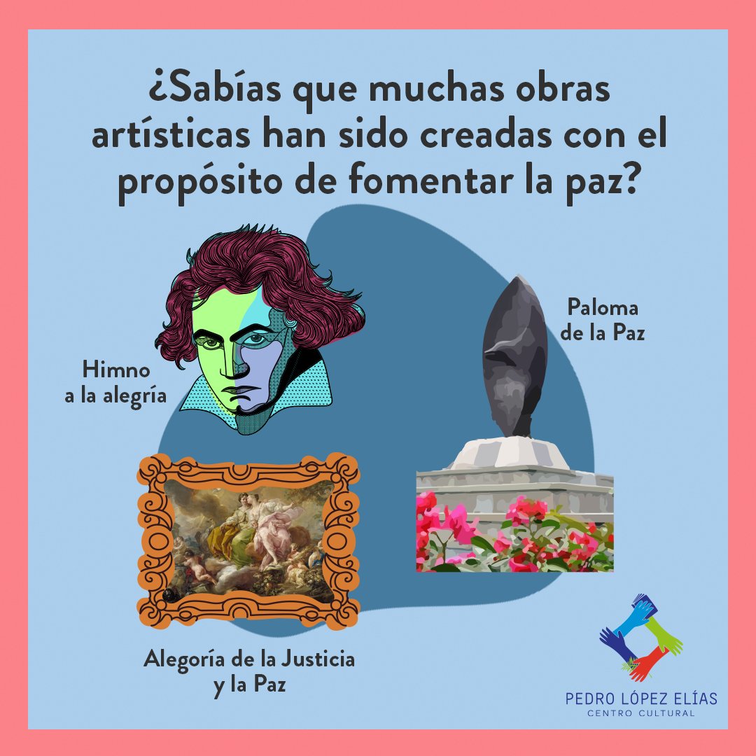Hoy, en el Día Internacional de la Paz, reflexionamos sobre el poder del arte y la cultura para unirnos y promover la comprensión mutua. 🎨🌍