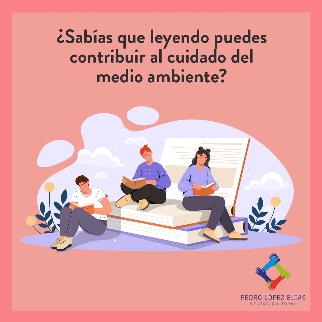 Al elegir leer en una biblioteca, apoyas la reutilización de libros y reduces la necesidad de producción de nuevos ejemplares, lo que disminuye el impacto ambiental.