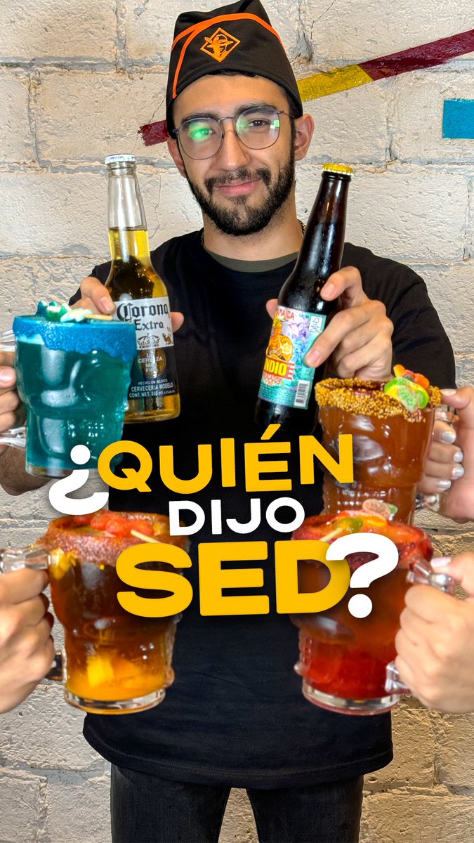 ¡Cuando se trata de micheladas, no hay quien nos gane! 😜¡Vente a El Caifán y descubre por qué somos los meros meros en el barrio!