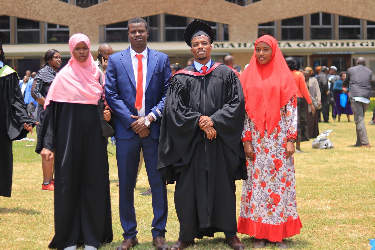 OrmaStudent's tweet photo. Congratulations Mr. Ismail, who has shown us the true meaning of perseverance and determination. Frm humble beginnings to the graduation stage with pride, you’ve overcome every obstacle with grace and strength. Today, you stand tall as a graduate of the @uonbi 
#UoN71graduation https://t.co/EL5DfAbgeN